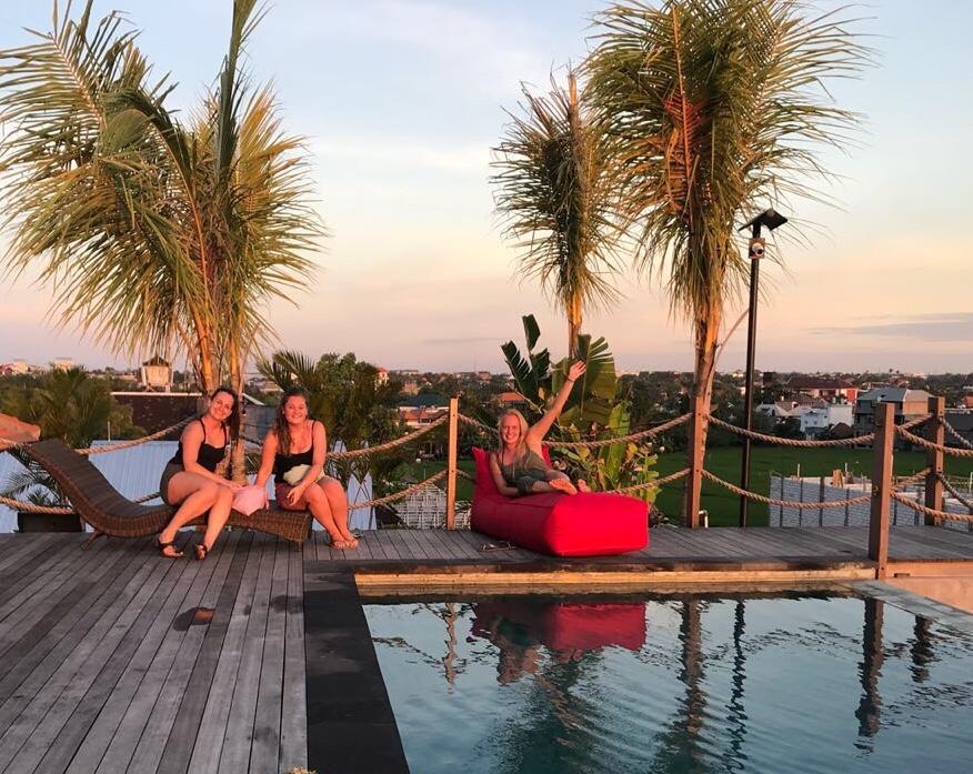 The Escape Hostel Canggu Exterior foto